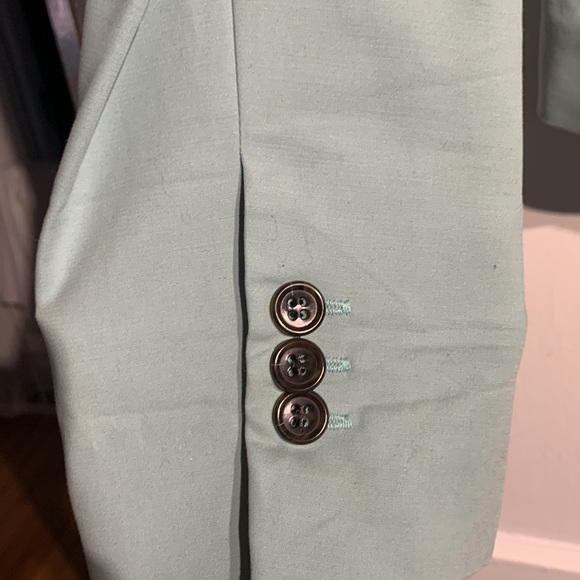 Cue Australia tailored mint green blazer - Picture 5 of 11